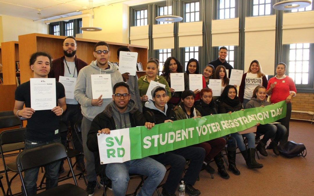 DUSA participates in Student Voter Registration Day at Walton High School